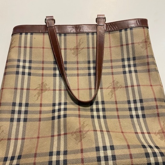 Authentic Vintage BURBERRY Tote - Picture 3 of 6